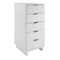 Manhattan Comfort Granville White 5-Drawer Tall Dresser and 3-Drawer Standard Dresser, Set of 2 GRAN011 - alternate 7